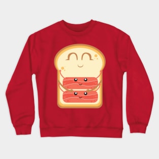 Breakfast Bacon Toast Crewneck Sweatshirt